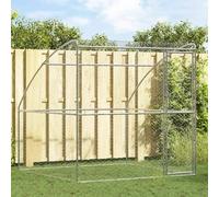 Vidaxl Kennel Pour Chiens Avec Stockage Argent 2 X 2 X 2 M Acier