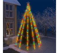vidaXL Guirlande lumineuse avec 500 LED Coloré 500 cm Int/Ext