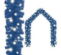 Vidaxl Guirlande De Noël Avec Lumières Led 20 M Bleu