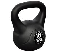 vidaXL Kettlebell, Entraînement de Fitness, Convertisseur de Plaque de Poids, Poignée de Kettlebell pour Musculation Salle de Sport, 16 kg