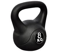 vidaXL Kettlebell, Entraînement de Fitness, Convertisseur de Plaque de Poids, Poignée de Kettlebell pour Musculation Salle de Sport, 8 kg