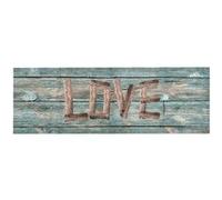 vidaXL Keukenmat wasbaar Love 60x300 cm315959 Multicolore G