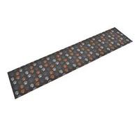 vidaXL Keukenmat wasbaar potenprint 60x300 cm fluweel136575 Multicolore G
