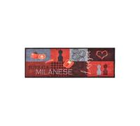 vidaXL Keukenmat wasbaar Tomatoes 45x150 cm315976 Multicolore G