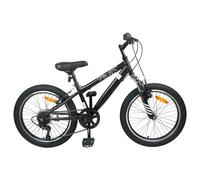 Vidaxl Kids Mountain Bike 24 Pouces 6-Speed Pour Les 8-12 Ans Noir