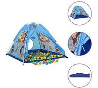 vidaXL Kinderspeeltent met 250 ballen 120x120x90 cm blauw3107742 Bleu G