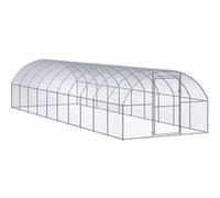 vidaXL Poulailler d'extérieur 3 x 10 x 2 m, acier galvanisé, 76 kg