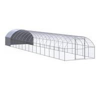 Vidaxl Poulailler D'extérieur 3x16x2 M Acier Galvanisé