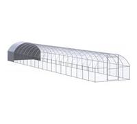 Kippenren 3x20x2 m gegalvaniseerd staal3095479