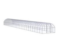 vidaXL Poulailler d'extérieur 3 x 24 x 2 m Acier galvanisé 163.85 kg