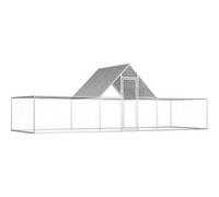 Kippenren 6x2x2 m gegalvaniseerd staal144562