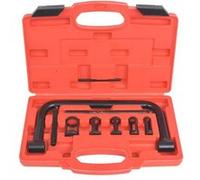 vidaXL Kit de 10 outils de compresseur de ressort à valve G
