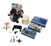 vidaXL Kit de compresseur d'aérographe avec 3 pistolets