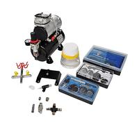 vidaXL Kit de compresseur d'aérographe avec 3 pistolets