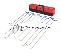 vidaXL Kit de Débosselage sans Peinture 21 pcs INOX Outils de Garage Atelier