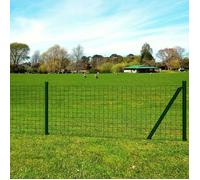 vidaXL – Kit de grillage 25 x 1,5 m pour clôture, portail, bordure de jardin