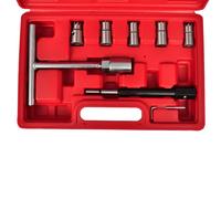 vidaXL KIT DE NETTOYAGE DE 7 PIECES POUR INJECTEURS DE DIESEL
