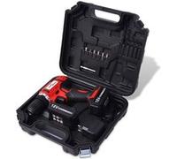 Kit de perceuse-visseuse sans fil avec batteries Li-ion 18 V