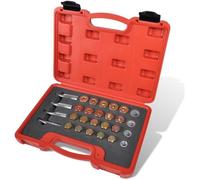 vidaXL Kit de réparation de bouchon de vidange d'huile 64 pcs