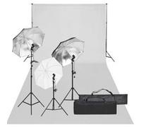 Kit de studio photo avec éclairage et toile de fond 3094716