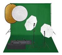 Kit de Studio Photo avec Eclairage Toile de Fond et Réflecteur Lumière de Photographie Système de Fond Kit 3094660