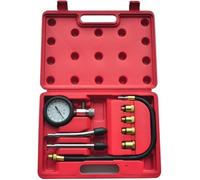 vidaXL Kit de testeur de compression 210005 pour moteur à essence 9 pièces