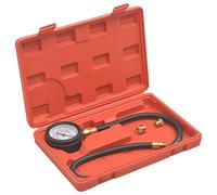Kit de Testeur de Pression de Carburant Outils pour Voitures Véhicules Camions Diagnostiquer les Systèmes d'Alimentation en Carburant Rouge