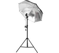 vidaXL Kit d'éclairage pour studio photo avec trépieds & parapluies