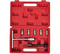 vidaXL Kit alésoir injecteur 7 pièces couteaux pour moteurs diesel