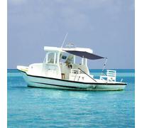 Vidaxl Kit D'extension D'ombrage T-Top Bleu 170x170x(113-182,5) Cm