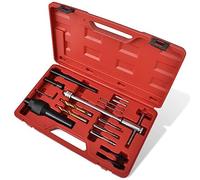 vidaXL Kit extracteur de bougie de préchauffage et réparation de filetage 16 pcs