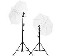 vidaXL Kit studio photo avec éclairage et arrière-plan