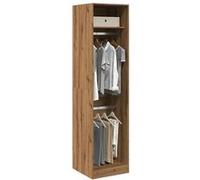 vidaXL Garde-robe chêne artisanal 50x50x200 cm bois d'ingénierie Marron