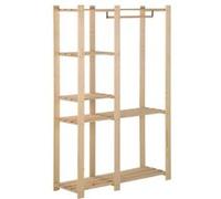 vidaXL Porte-manteau 110x38x170 cm Bois de pin massif