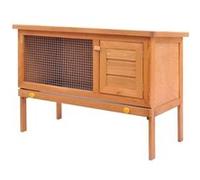 Cage Clapier Extérieur en Bois pour Lapins 1 étage