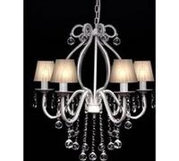 vidaXL Kroonluchter met 2300 kristallen wit60338 Blanc G