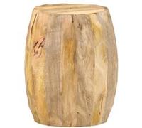 vidaXL Kruk trommelvormig massief mangohout285910 Brun G