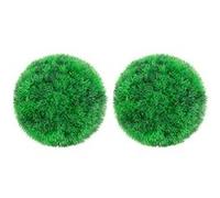 vidaXL 2X Boules de Buis Artificielles Fausse Plante Jardinière Décoration Florale Plante Artificielle Paysage de Jardin Extérieur 22 cm