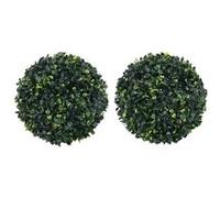 Vidaxl Boules De Buis Artificielles 2 Pcs 45 Cm