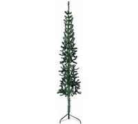 vidaXL Demi Sapin de Noël Artificiel Mince avec Support Arbre de Noël Décoration de Vacances Ornement de Fête Salon 344599