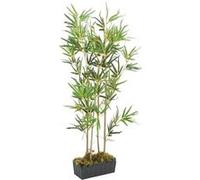 vidaXL Kunstplant bamboe 552 bladeren 120 cm groen358964 Vert G