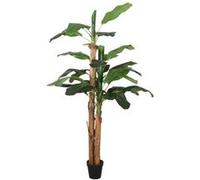 vidaXL Bananier artificiel 22 feuilles 200 cm vert