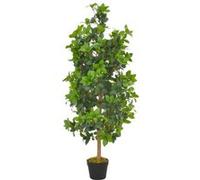 Kunstplant met pot laurierboom 120 cm groen280179