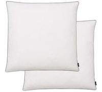 vidaXL Oreiller 2 pièces – Duvet léger 80 x 80 cm – Moelleux Blanc