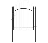 vidaXL La barrière de jardin - une porte extérieure super pratique pour ta terrasse, qui garde tout en sécurité tout en ajoutant un peu de style à ton entrée.