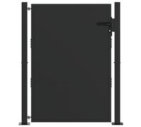 vidaXL La Porte de Jardin - Idéale pour ta terrasse ou Ton Jardin. C'est Une façon Cool et sécurisée de protéger Ton Espace.