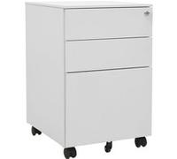 Vidaxl Classeur Mobile Gris Clair 39x45x60 Cm Acier Gris