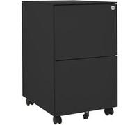 Vidaxl Classeur Mobile Anthracite 39x45x67 Cm Acier