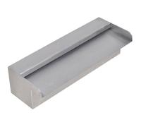 vidaXL Lame d'eau rectangulaire 30 cm Acier inoxydable pour piscine 41665