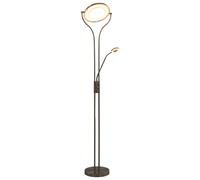 Vidaxl Lampadaire 18 W Argenté 180 Cm Variable
